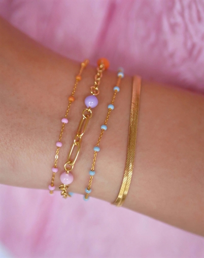 Enamel Copenhagen - Caroline Armbånd - Guldfarvet